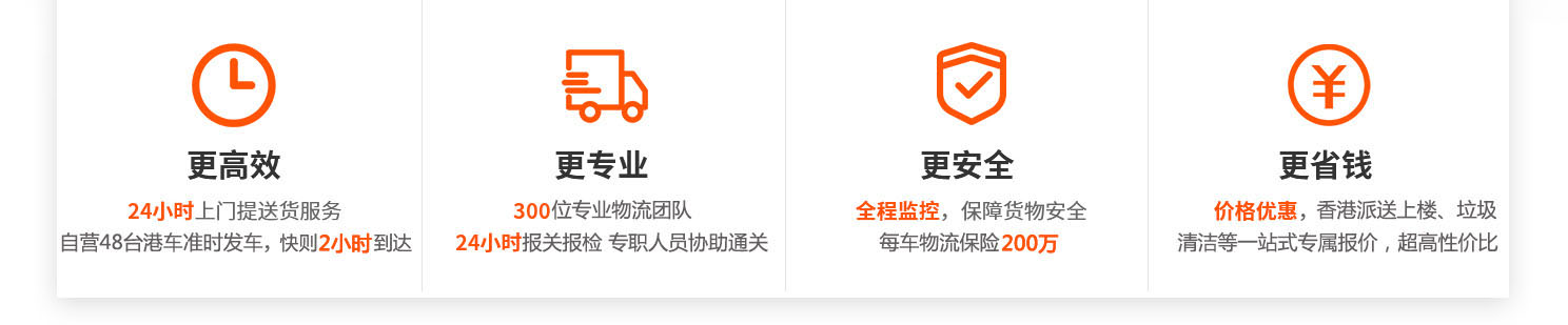 清遠(yuǎn)發(fā)貨到香港，東勝物流服務(wù)優(yōu)勢