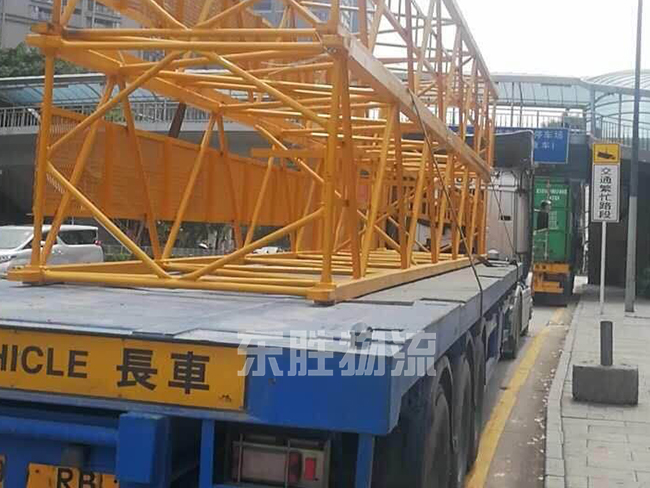 大型鋼材出口專線，建筑材料運(yùn)輸至香港，超重鋼材香港物流往返運(yùn)輸案例：